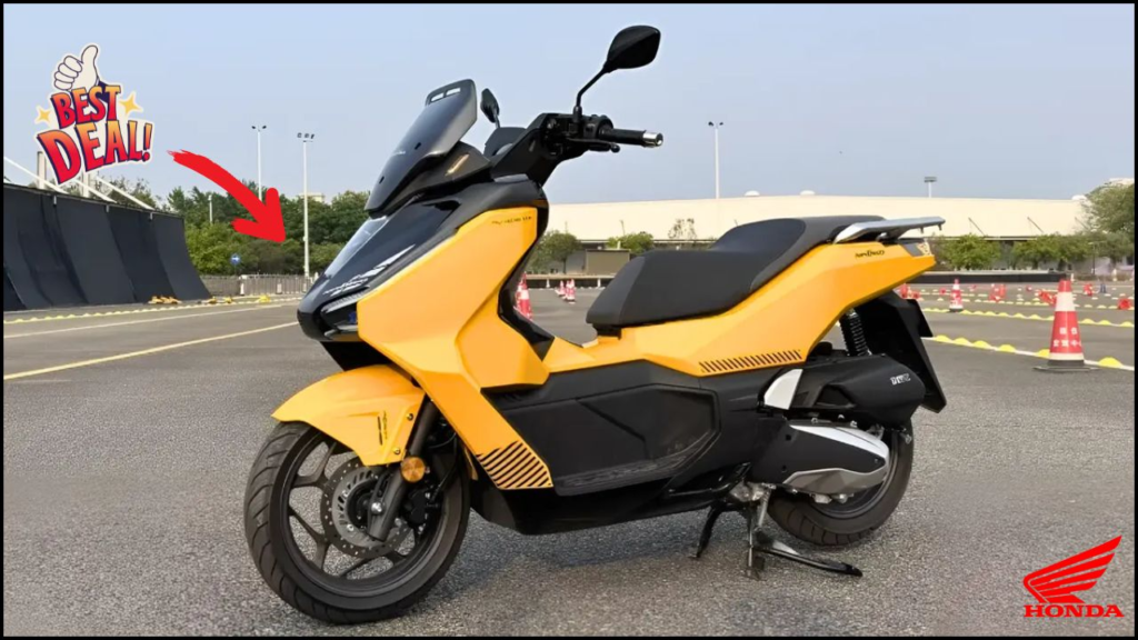 Honda Hybrid Scooter with Smart Display and 180cc Engine