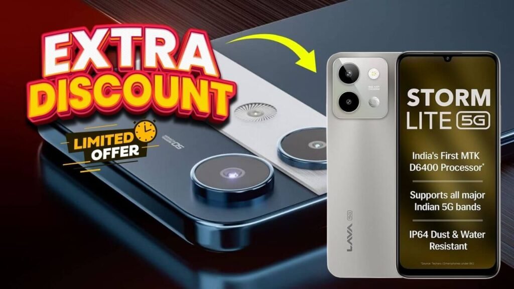 Lava Storm Play and Storm Lite Launched Under ₹10,000 - Massive Discounts on Limited Stocks 1 Lava Storm Play and Storm Lite