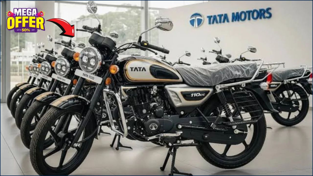 Tata 110cc Bike at ₹45,999: Huge Discount Makes It a Smart Buy 1 Tata 110cc Bike