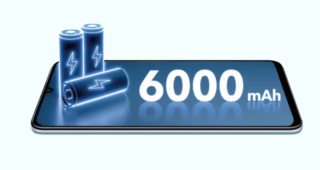 Realme P4x 5G with 50MP Camera, 6000mAh Battery & 90fps Display – Bumper Deal at an Affordable Price! 3 6000mAh Battery