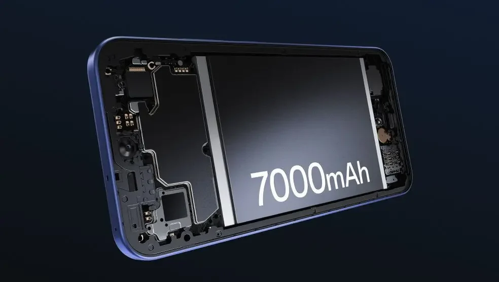 7000 mAh Battery