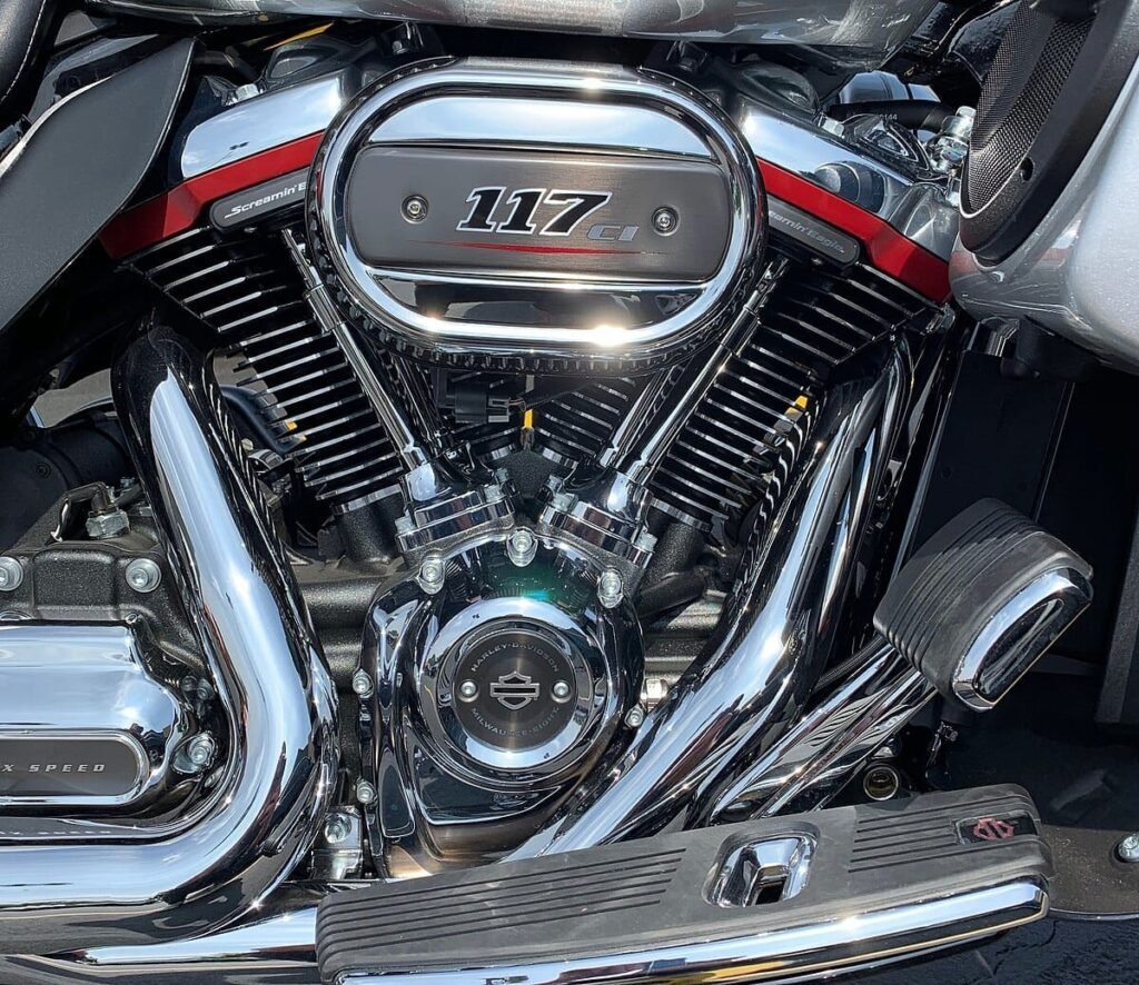Harley’s Milwaukee-Eight 117 V-twin engine 