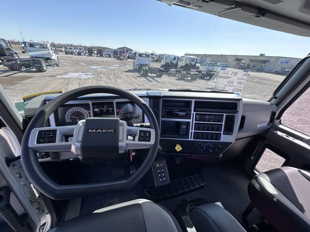 Interior of 2026 MACK Pickup Truck