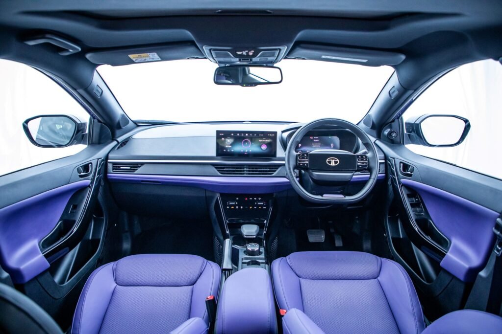 Interior of Tata Nexon 2025 SUV