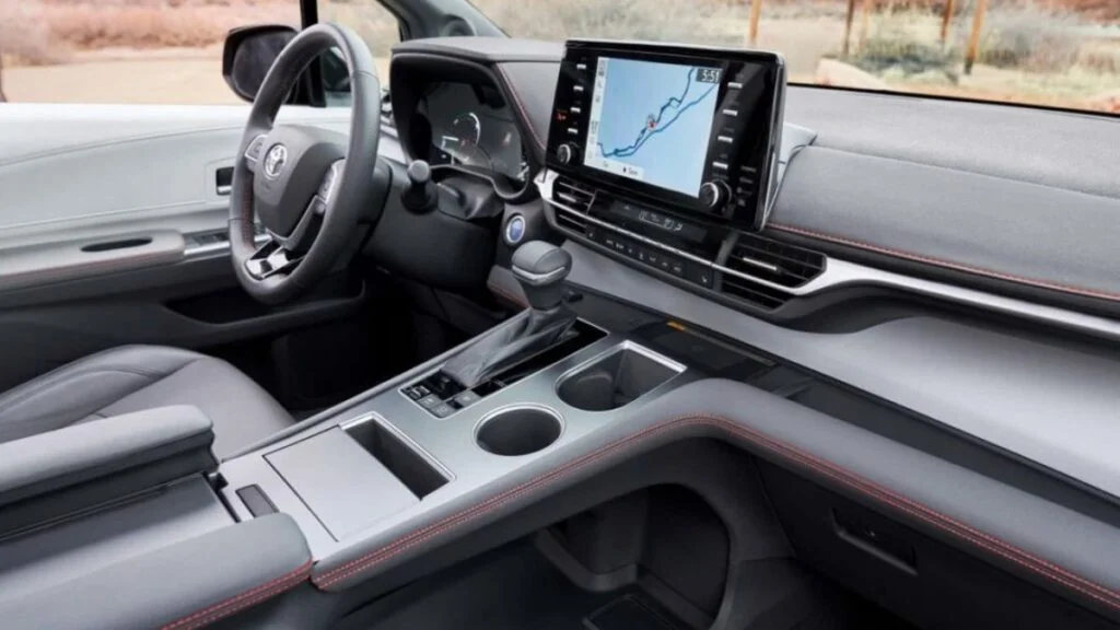 2025 Toyota Sienna 7-Seater Luxury MPV with 36+ MPG Hybrid Engine: Special Launch Offer Live 2 Interior view of the 2025 Toyota Sienna