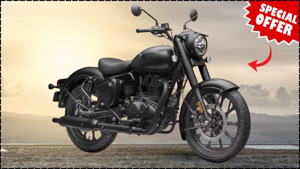 Royal Enfield Classic 350 2025 Massive Discount Sale! New J-Series Model Starts at ₹95,000 – Mega Dhamaka Offers! 1 Royal Enfield Classic 350 2025
