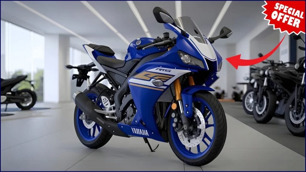 Yamaha R15 V5 with 60 kmpl Mileage & 125 km/h Top Speed: Bumper Deal for Young Riders 1 Yamaha R15 V5