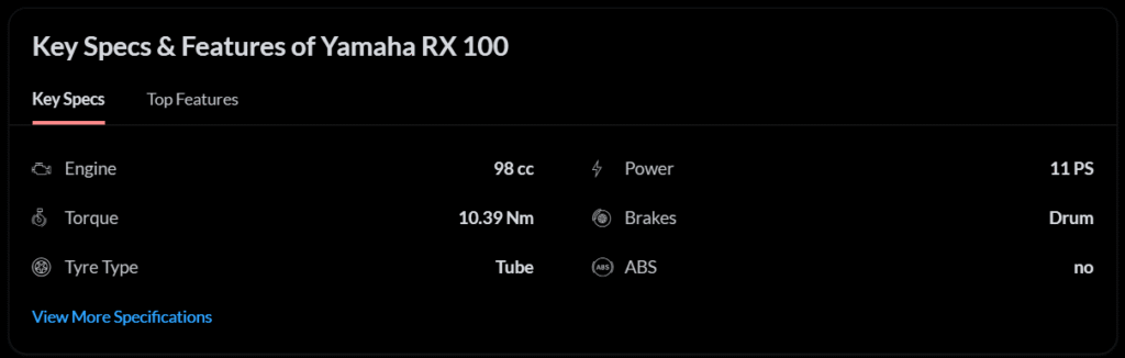 Yamaha RX100 2025 Returns With a Bang! 298cc Retro Beast at ₹65,000 – Massive Discount Dhamaka Sale! 2 Features of Yamaha RX100