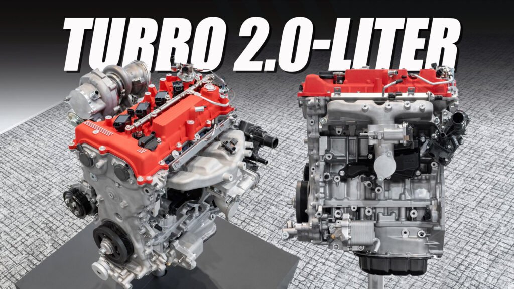 2.0-litre turbocharged hybrid engine