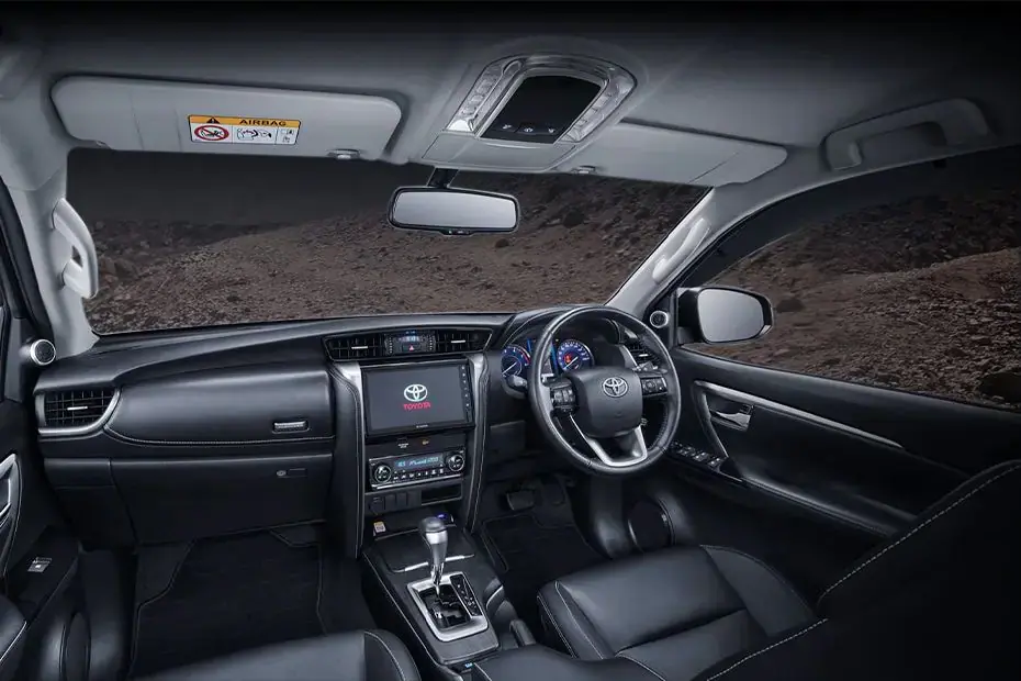 Interior of 2025 Toyota Fortuner