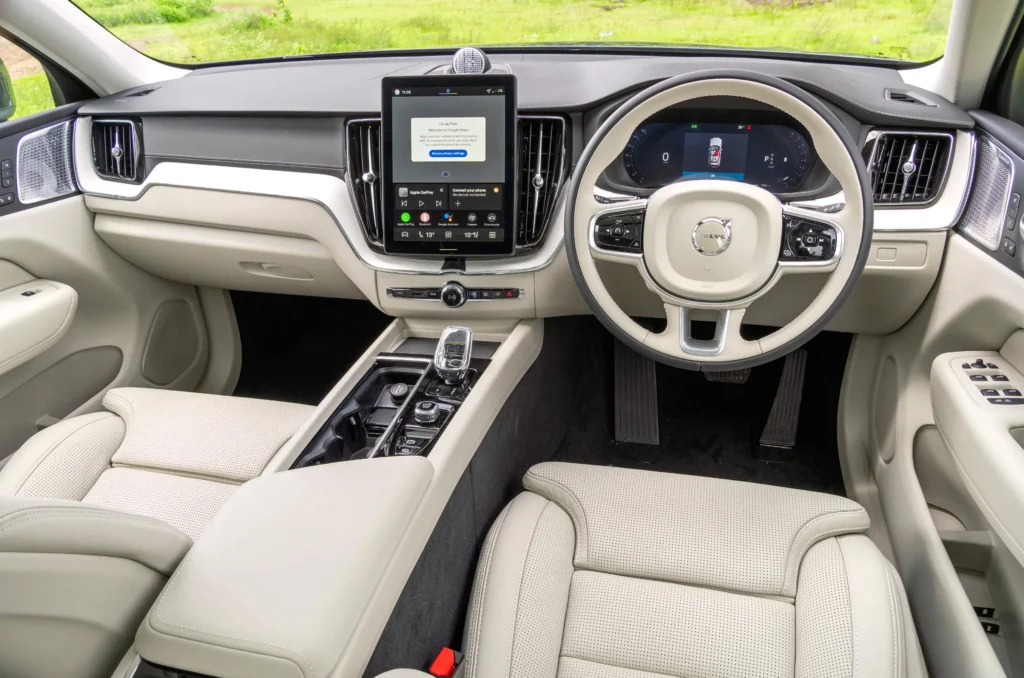 Interior of 2025 Volvo XC60