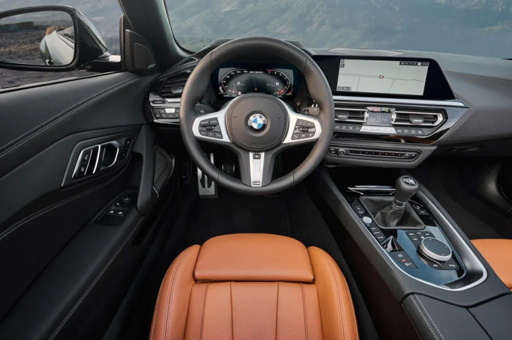 Interior of BMW Z4