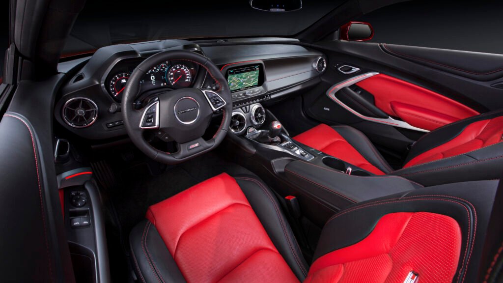 Interior of Chevrolet Camaro Z28