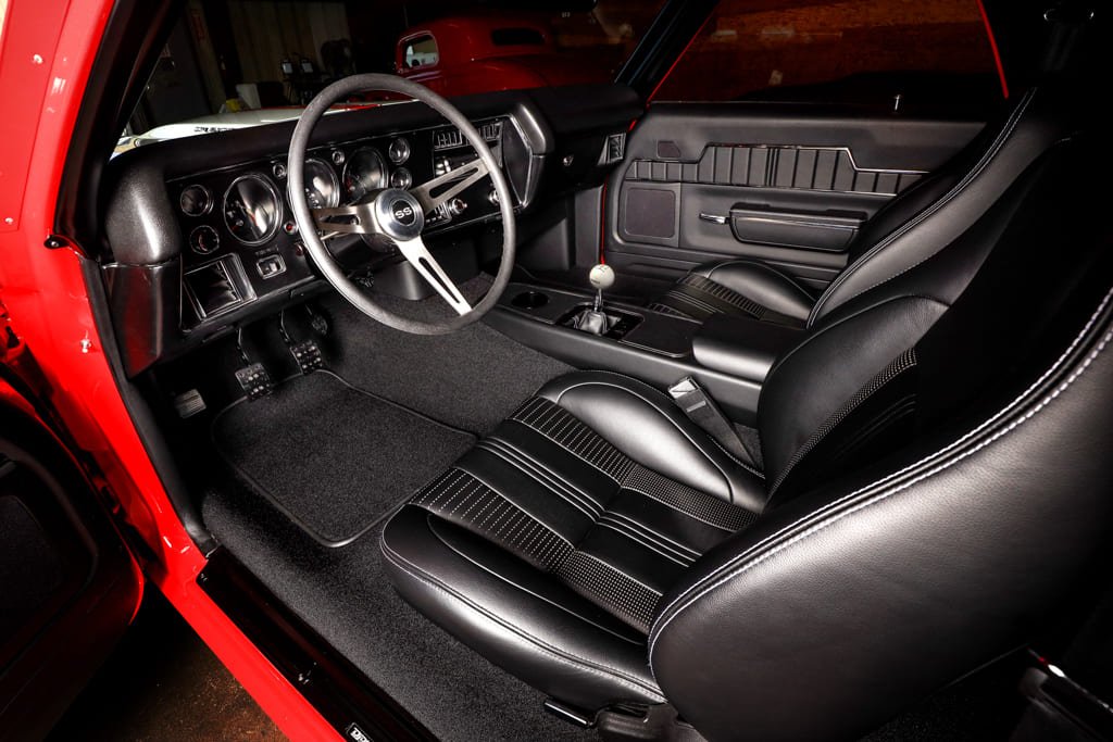 Interior of Chevy El Camino 2026