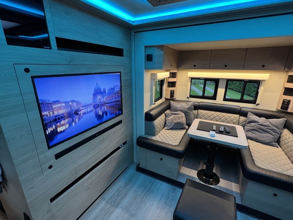 Interior of Volvo Arctic Conqueror 6×6 Luxury Motorhome