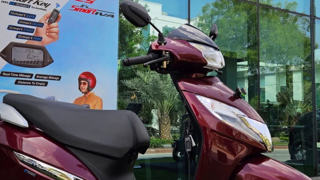 Honda Activa 125 H-Smart: 124cc Engine & 50 kmpl Mileage – Big Savings Offer With ₹5,000 Exchange Bonus & ₹2,222 EMI 2 LED headlamp of Honda Activa 125 H-Smart