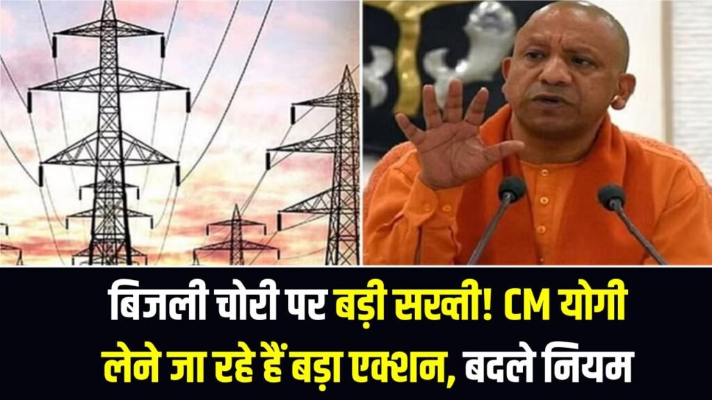 बिजली चोरी पर बड़ी सख्ती! CM योगी लेने जा रहे हैं बड़ा एक्शन,कर्मचारियों के लिए भी बदले नियम 1 बिजली चोरी पर बड़ी सख्ती! CM योगी लेने जा रहे हैं बड़ा एक्शन,कर्मचारियों के लिए भी बदले नियम