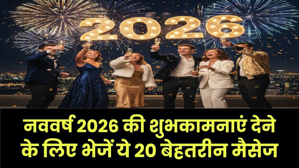 New Year Wishes 2026: नववर्ष 2026 की शुभकामनाएं देने के लिए भेजें ये 20 बेहतरीन मैसेज