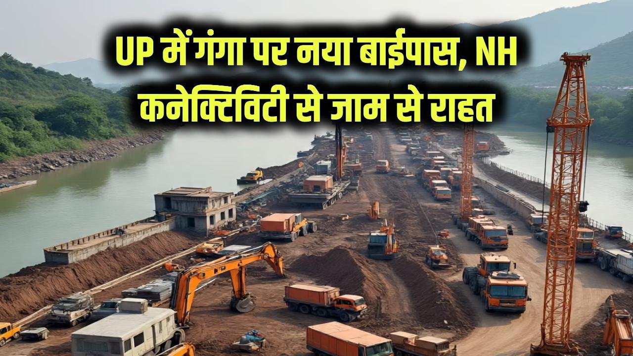 यूपी में इस जिले में गंगा नदी पर नया बाईपास! सीधी नेशनल हाईवे कनेक्टिविटी से लाखों लोगों को जाम से छुटकारा