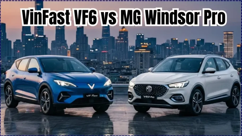 VinFast VF6 vs MG Windsor Pro – Big Savings Deals as MG’s Toughest New Rival Enters the Market! 1 VinFast VF6 vs MG Windsor Pro