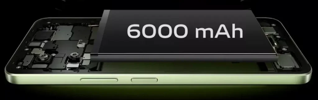 6000mAh Battery