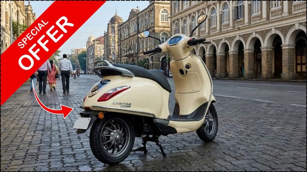 Bajaj Chetak C2501 Review – 125KM Range, 3.8kWh Battery & ₹1.25 Lakh Price – Special Price Deal for EV Buyers! 1 Bajaj Chetak C2501