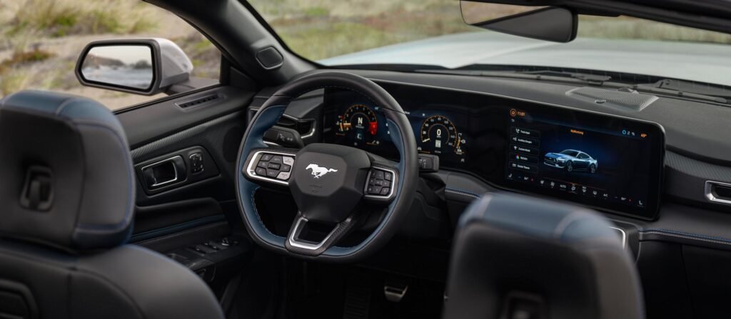 Interior of 2026 Ford Mustang Boss 429