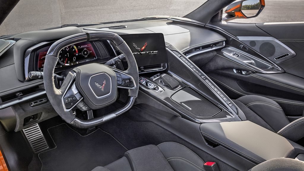 Interior of Corvette Zora 2026