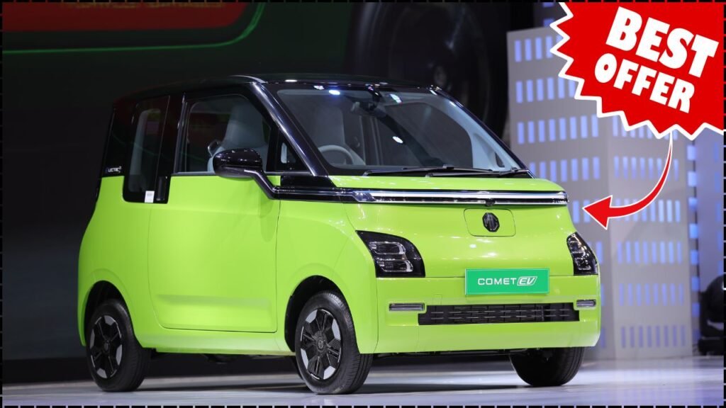 MG Comet EV for City Families with 230KM Range & Fast Charging – Mega Sale for Budget Buyers 1 MG Comet EV