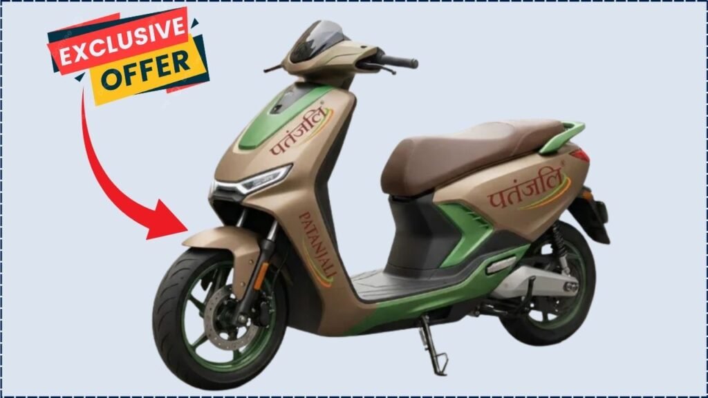 Patanjali Electric Scooty with 300km Range & 125km/h Speed at ₹27,999 – Special New-Year Offer 1 Patanjali Electric Scooty