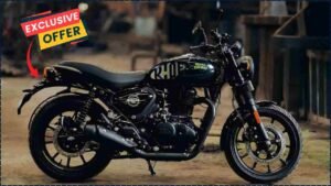 Royal Enfield Hunter 350 with 349cc Engine & 40 kmpl Mileage at ₹80,000 – Special Price Deal 10 Royal Enfield Hunter 350