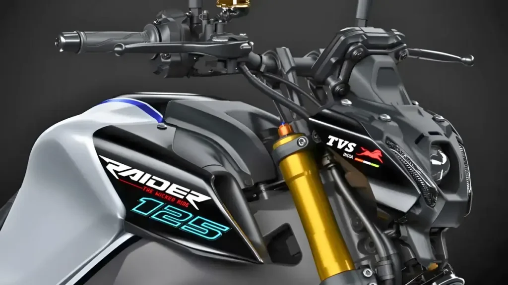 TVS Raider 2026 with 72 KMPL Mileage & 115 Km/h Speed – Special Introductory Deal Announced 2 Sporty design