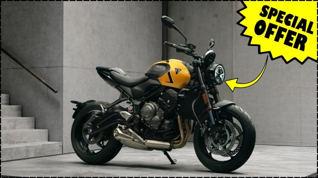 Triumph Trident 660 2026 with Roadster Power & Premium Tech – Bumper Sale Massive Discount Buzz 1 Triumph Trident 660 2026